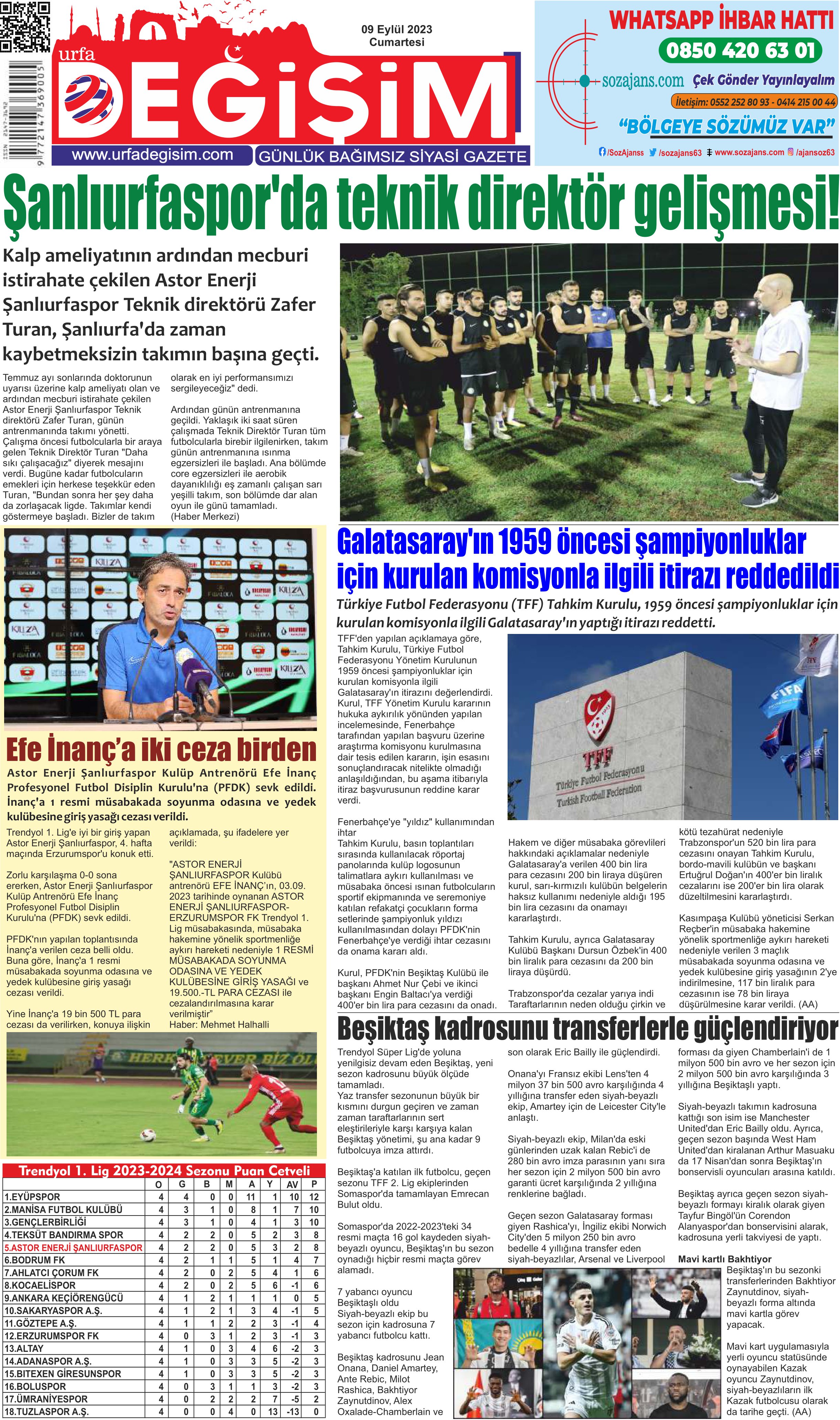 URFA DEĞİŞİM GAZETESİ