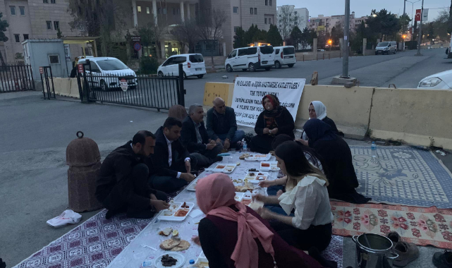 HDP Şenyaşar ailesinin iftar yemeğine misafir oldu