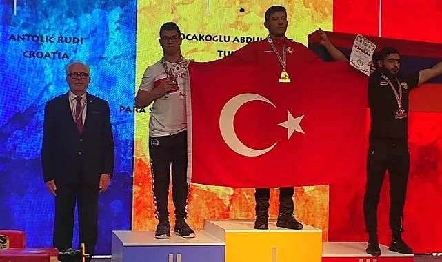 Abdulsamet Ocakoğlu Avrupa Şampiyonu oldu