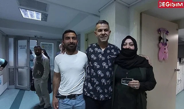 Genç çiftin 10 yıllık hasreti sona erdi