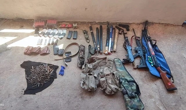 Şanlıurfa'da silah ve mühimmat ele geçirildi