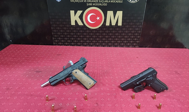 Silah ticareti operasyonu: 3 gözaltı