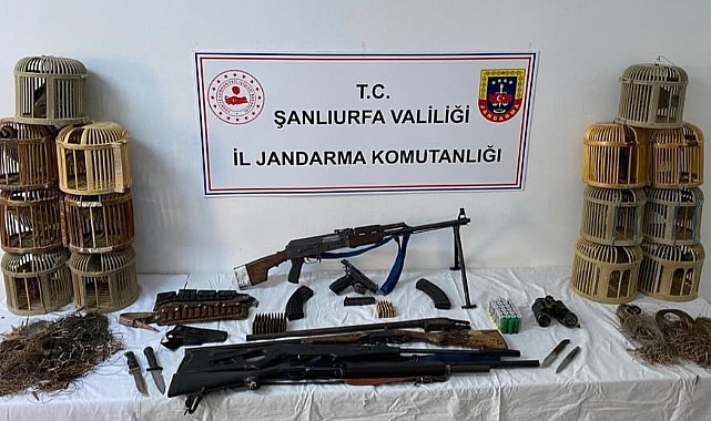Suruç'ta uzun namlulu silah ve tabanca ele geçirildi!