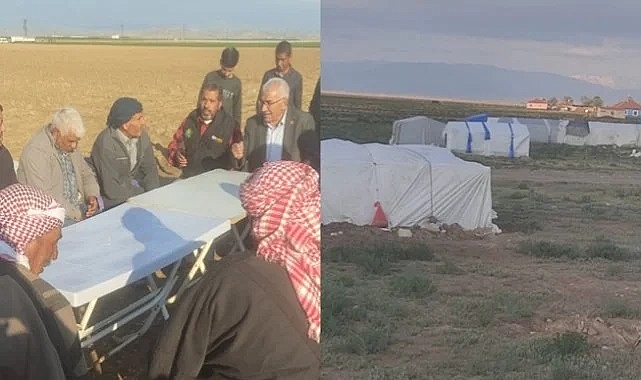 Tarım işçilerinin sorunlarını yerinde dinledi