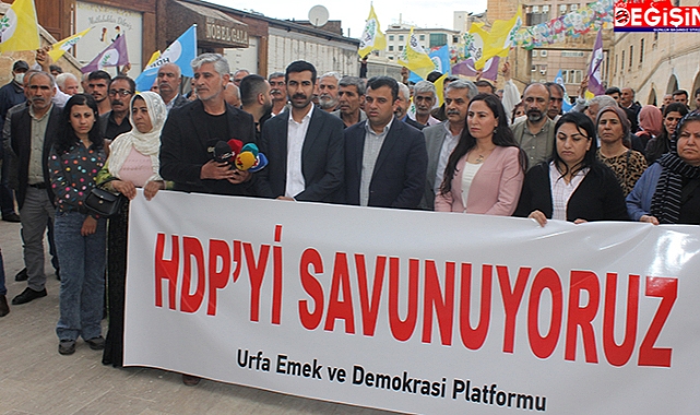 Vekil Başaran'a bir destekte Şanlıurfa'dan geldi!