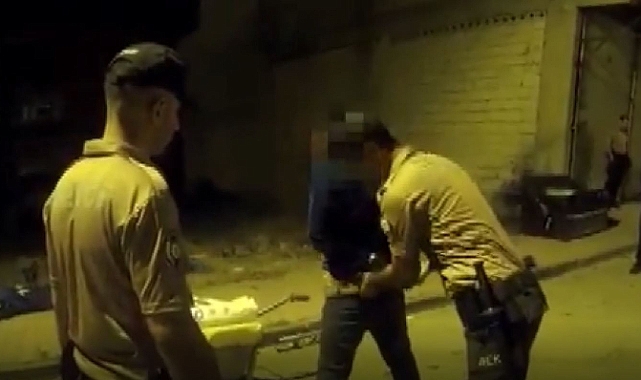 İnşaat Hırsızı Bekçiye Yakalandı