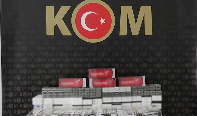 Kaçak sigara ve makaron operasyonu: 2 gözaltı