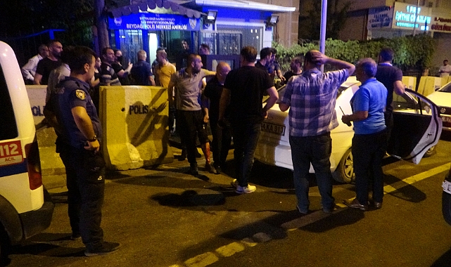 Polis merkezi önünde silahlı saldırı: 2 yaralı