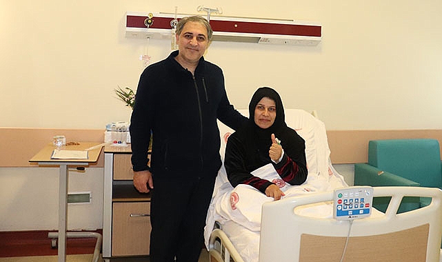 Şanlıurfa'da başarılı operasyon! 9 santimetrelik kist çıkarıldı