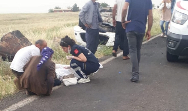 Siverek’te öğretmenler yine kaza yaptı; 2 yaralı