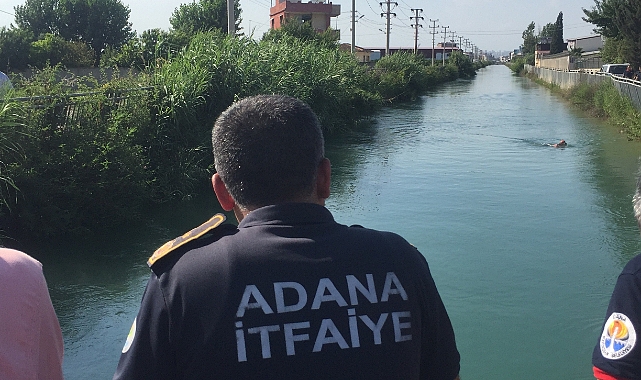 Sulama kanalına düşen genç kayboldu