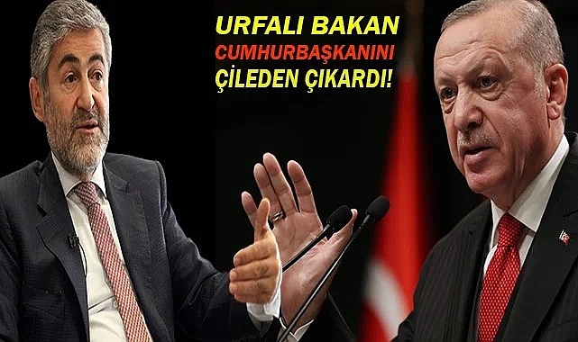 Urfalı Bakandan Cumhurbaşkanını kızdıran sözler!