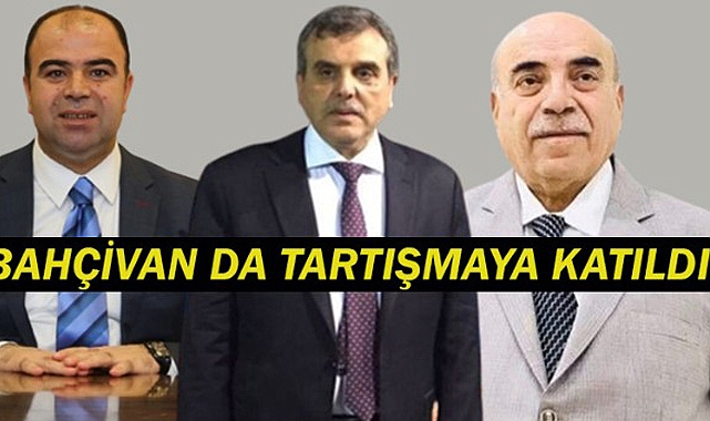 Ahmet Bahçivan'da o tartışmaya katıldı!