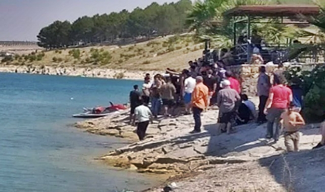 Bozova'da serinlemek için girdiği barajda boğuldu!