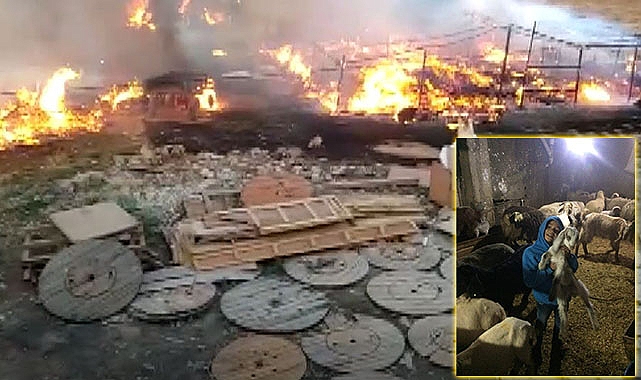 Çıkan yangında 12 yaşındaki  çocuk öldü
