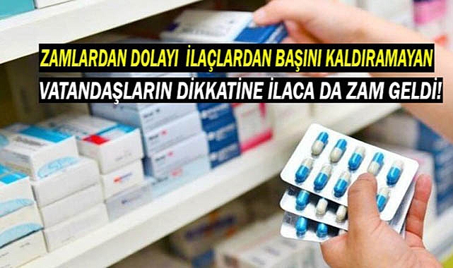 İlaç sektöründe büyük zam