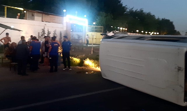 Kıtılbıl mevkisinde trafik kazası: 5 yaralı