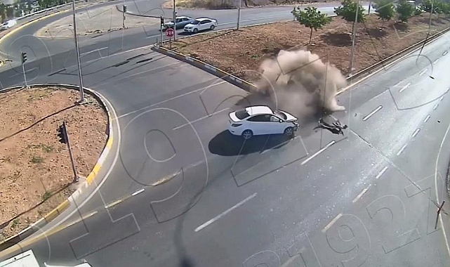 Şanlıurfa'daki iki ayrı kaza kameralarda