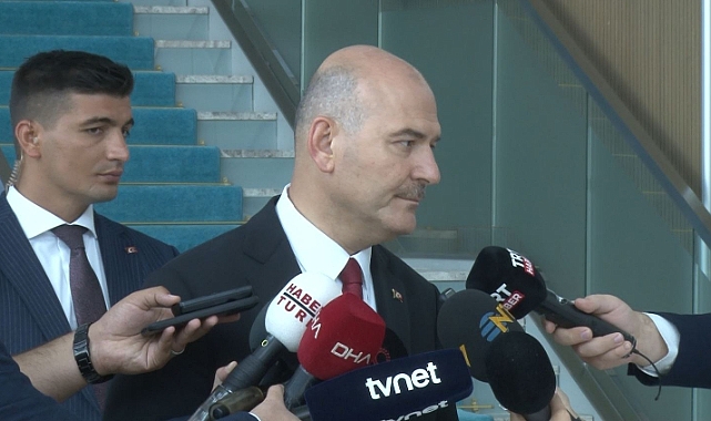 Bakan Soylu konuştu: " Devlet işinin başında”