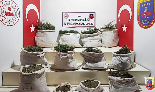Diyarbakır'da büyük uyuşturucu operasyonu