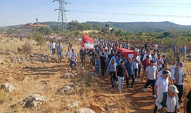 Diyarbakırdaki şehit son yolculuğuna uğurlandı