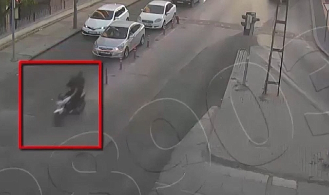 Kapkaç yapan 2 kişi kameraya yakalandı
