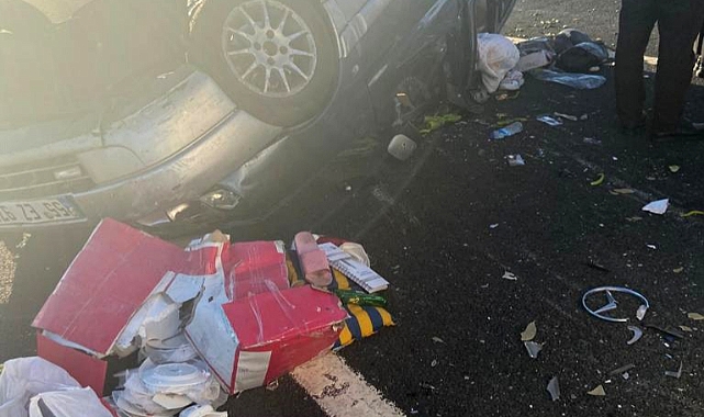 Şanlıurfa-Diyarbakır yolunda kaza: 4 yaralı