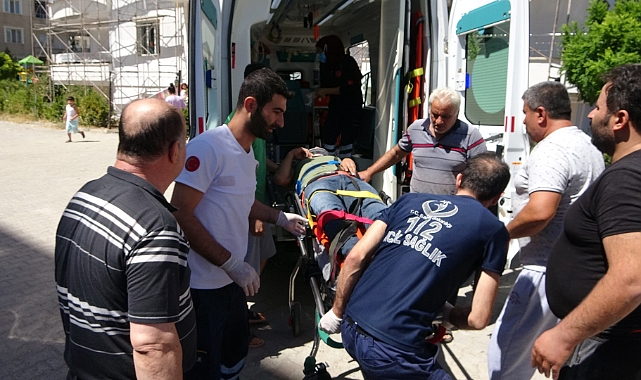 Perde asarken 3. kattan aşağı düştü