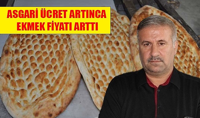 Şanlıurfa'da ekmeğe zam geldi