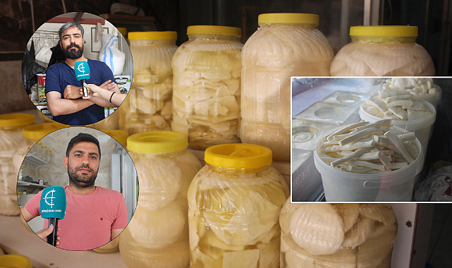 Siverek peyniri artık kilo ile satılıyor!
