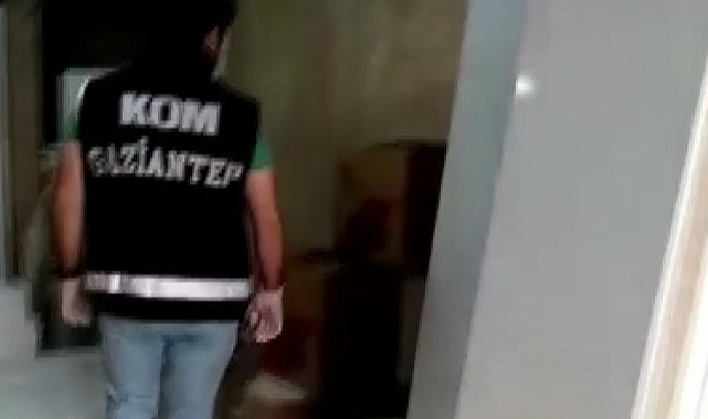 170 bin adet boş makaron ele geçirildi