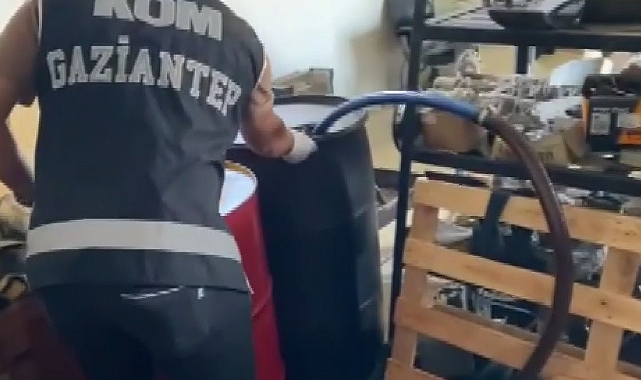 2 bin litre kaçak akaryakıt ele geçirildi