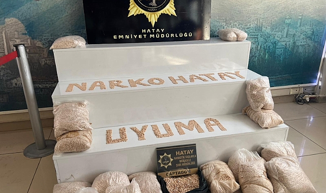 450 bin uyuşturucu hap ele geçirildi!