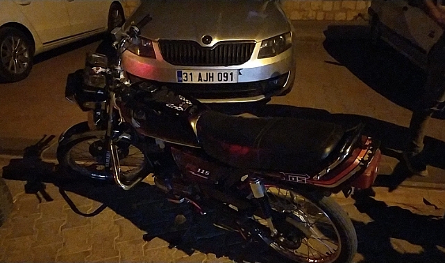 Çalıntı motosikletle yakalandı gözaltına alındı