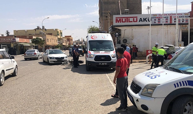 Ceylanpınar'da kaza: 1 yaralı