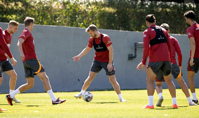 Galatasaray, Konyaspor maçı hazırlıklarını sürdürdü