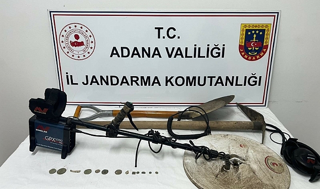 Kaçak kazı yapan 4 kişi yakalandı