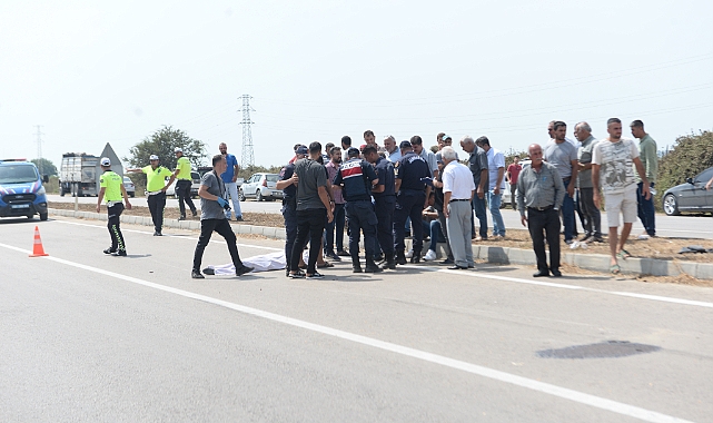 Motosiklet traktöre çarptı: sürücü hayatını kaybetti