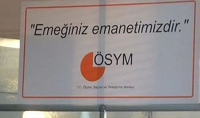 ÖSYM'den KPSS açıklaması