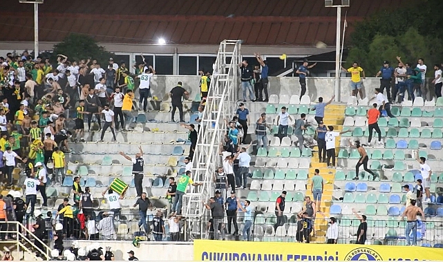 Tarsus İdman Yurdu ile Şanlıurfa maçında kavga