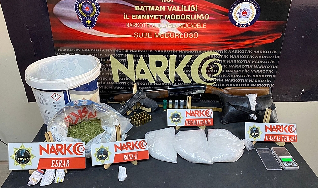 6 ilde uyuşturucu operasyon: 60 gözaltı