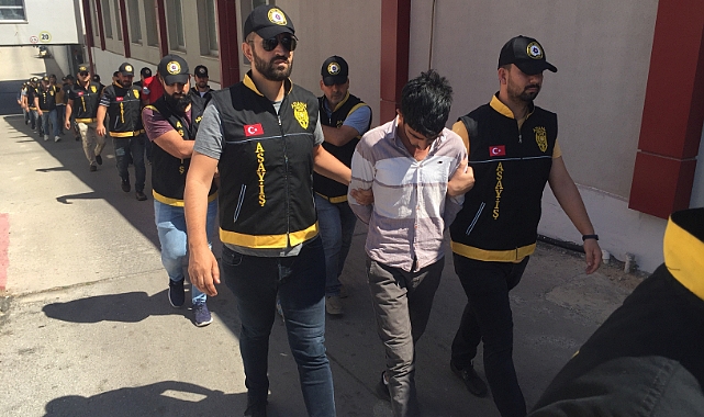 Adana'da 232 hırsızlık zanlısından 168’i tutuklandı