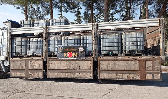 Adana’da bir ayda 34 bin 600 litre kaçak akaryakıt ele geçirildi