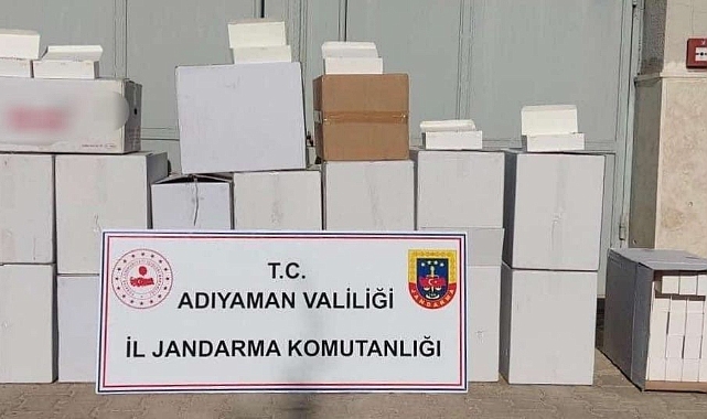 Bandrolsüz makaron ele geçirildi