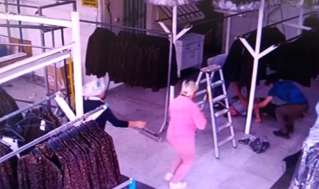 Boynunun üstüne düşen genç hayatını kaybetti