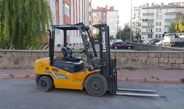 İş makinesi Urfa'da çalındı! Kayseri'de yakalandı