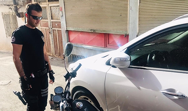 Motosiklet çalan kişi polislerden kaçamadı