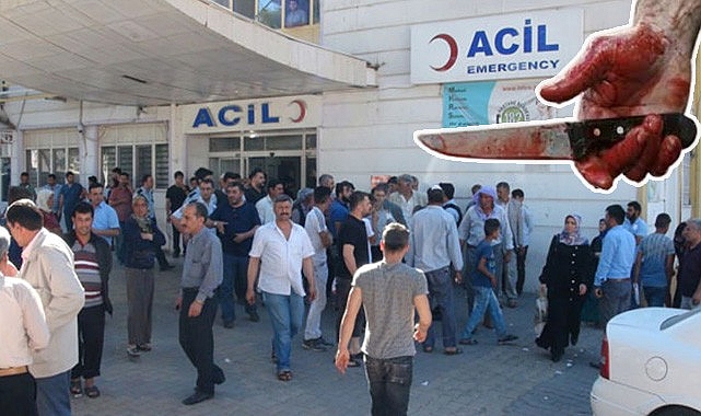 Şanlıurfa'da bir genç bıçaklandı