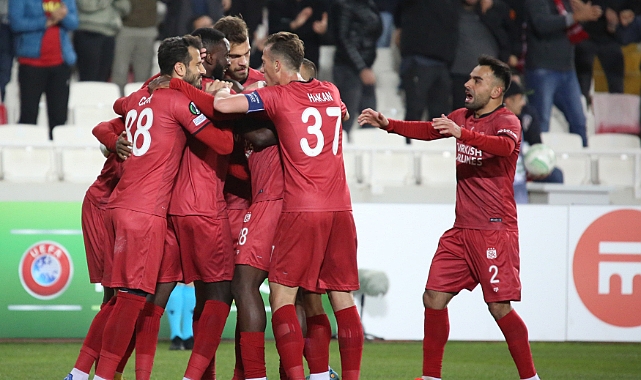 Sivasspor, bu sezon Avrupa’daki 3. galibiyetini aldı