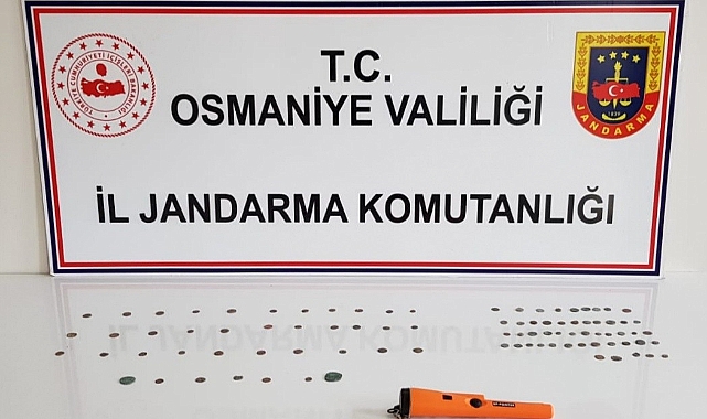 Tarihi eser kaçakçılığında 88 adet sikke ele geçirildi